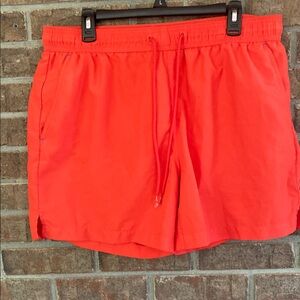 George Men's Swim Trunks - Bright Orange